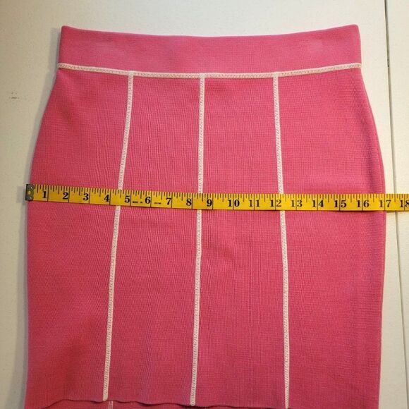 Tsesay Mini Skirt Womens M Y2K Pull On Stretch Barbiecore Pink Barbie Comfy Knit - Picture 8 of 8